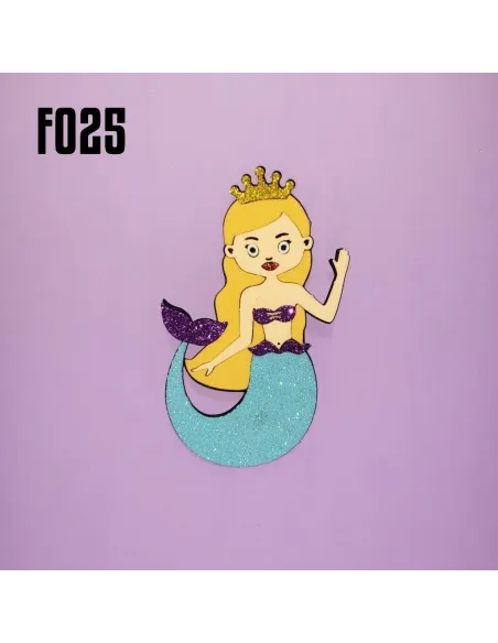 FOAMY FIGURA 3D SIRENA R. F025