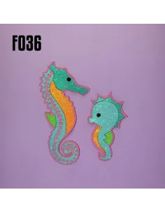 FOAMY FIGURA 3D CABALLITOS/MAR R. F036