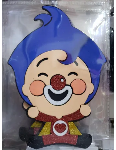FOAMY FIGURA 3D PAYASO PLIM R. F051