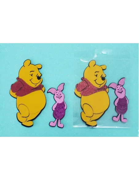 FOAMY FIGURA 3D POOH Y PIGLET R. F044