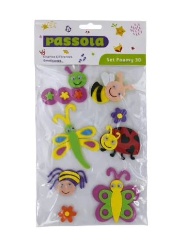 FOAMY PASSOLA FIGURA ADH 3D INSECTOS