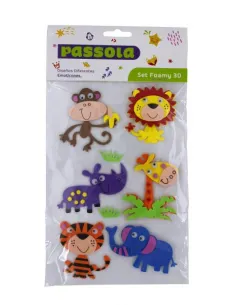 FOAMY PASSOLA FIGURA ADH 3D JUNGLA