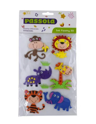 FOAMY PASSOLA FIGURA ADH 3D JUNGLA