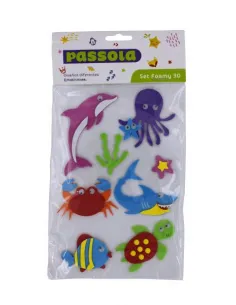 FOAMY PASSOLA FIGURA ADH 3D MUNDO MARINO