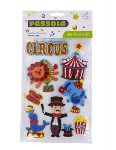 FOAMY PASSOLA FIGURA ADH 3D CIRCO