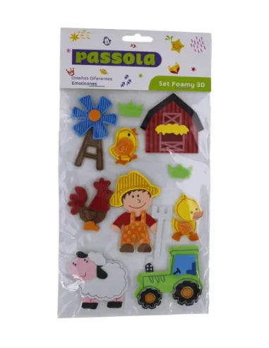 FOAMY PASSOLA FIGURA ADH 3D LA GRANJA