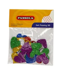 FOAMY PASSOLA FIGURA ADH CORAZONES ESCARCH