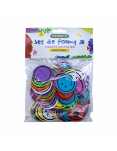 FOAMY PASSOLA FIGURA ADH 3D EMOTICONES