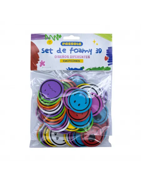 FOAMY PASSOLA FIGURA ADH 3D EMOTICONES