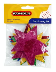FOAMY PASSOLA FIGURA ADH 3D ESTRELLA