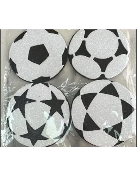 FOAMY FIGURA 3D BALONES MED X4 A4 V005