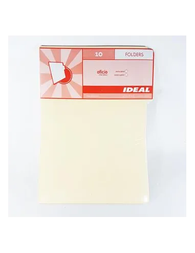 FOLDER IDEAL MANILA 24x32 T/O 150GR X 10