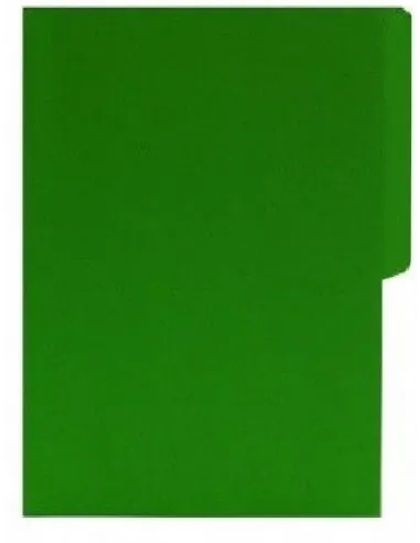 FOLDER IDEAL MANILA VERDE OSCURO 180GR X 50