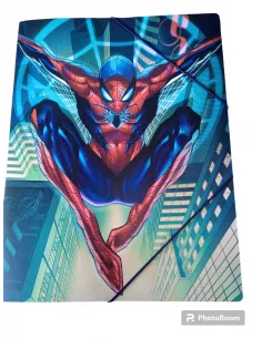 FOLDER REX A4 SPIDERMAN C/ELASTICO