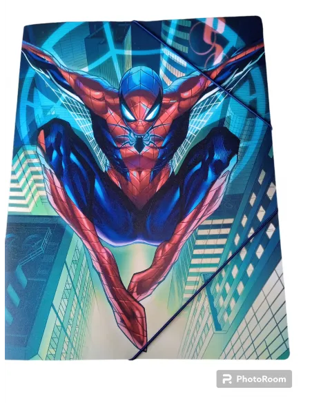 FOLDER REX A4 SPIDERMAN C/ELASTICO