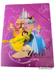 FOLDER REX A4 PRINCESAS C/ELASTICO