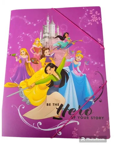 FOLDER REX A4 PRINCESAS C/ELASTICO