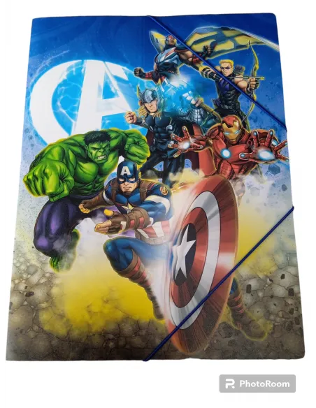 FOLDER REX A4 AVENGERS C/ELASTICO