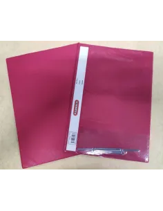 FOLDER PASSOLA C/TRANSP T/O ROJO