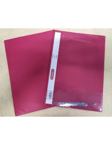 FOLDER PASSOLA C/TRANSP T/O ROJO
