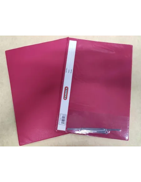 FOLDER PASSOLA C/TRANSP T/O ROJO