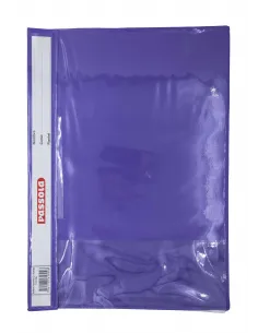 FOLDER PASSOLA C/TRANSP T/O LILA