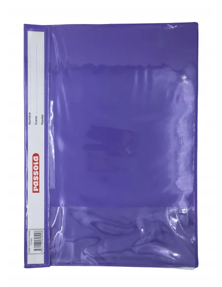 FOLDER PASSOLA C/TRANSP T/O LILA
