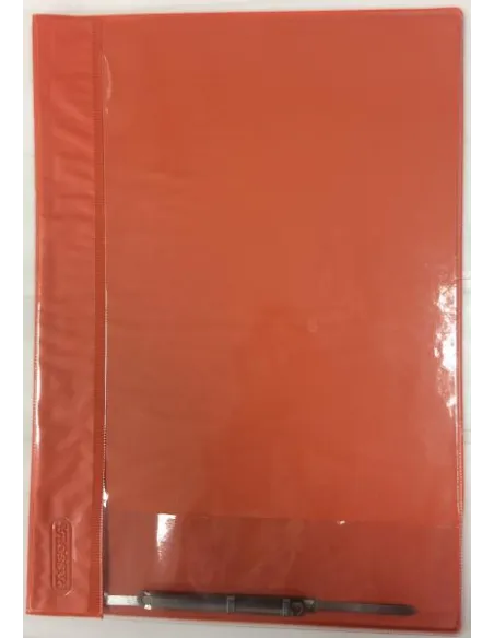 FOLDER PASSOLA C/TRANSP T/O NARANJA
