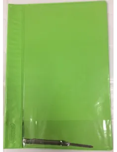 FOLDER PASSOLA C/TRANSP T/O VERDE CLARO