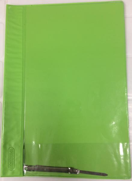 FOLDER PASSOLA C/TRANSP T/O VERDE CLARO