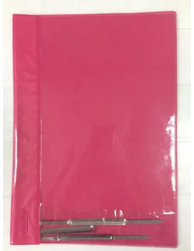 FOLDER PASSOLA C/TRANSP T/O FUCSIA