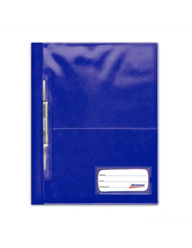 FOLDER ARTESCO DURAMAX C/TRANSPARENTE T/O AZUL FRANCIA
