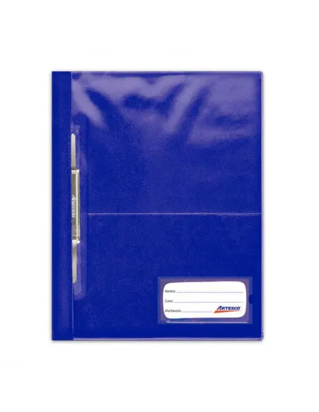 FOLDER ARTESCO DURAMAX C/TRANSPARENTE T/O AZUL FRANCIA