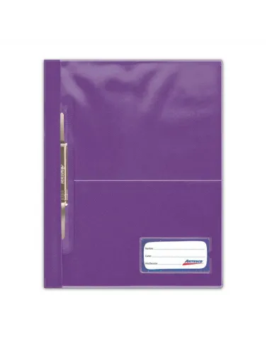 FOLDER ARTESCO DURAMAX C/TRANSPARENTE T/O LILA