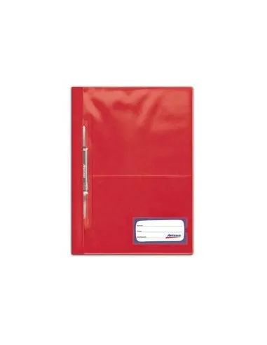 FOLDER ARTESCO DURAMAX C/TRANSPARENTE T/O ROJO