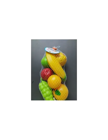 FRUTAS DIDACTICAS PLASTICAS 9PCS JP-045