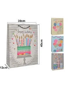 FUNDA REGALO 30X12X40CM REFES25859/YXL-1563 260997