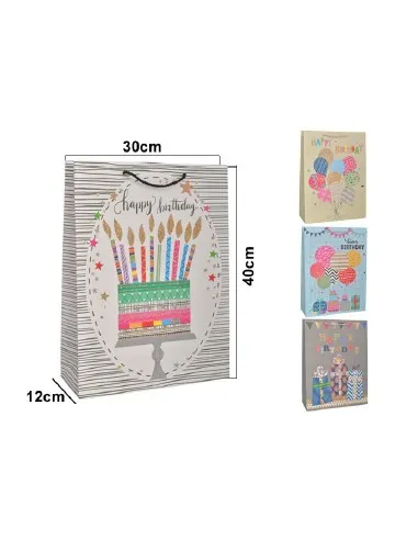 FUNDA REGALO 30X12X40CM REFES25859/YXL-1563 260997