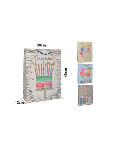 FUNDA REGALO 30X12X40CM REFES25859/YXL-1563 260997