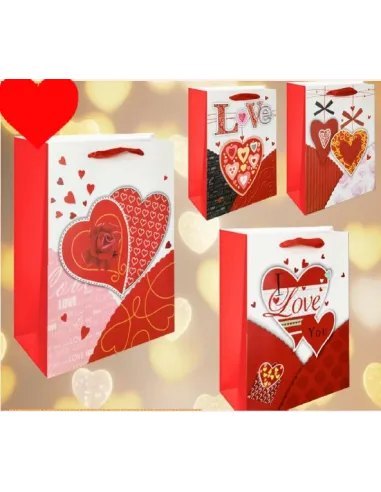 FUNDA REGALO LOVE 20X30X16 FDA149P