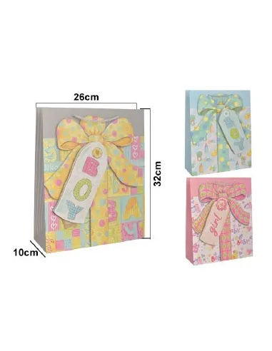 FUNDA REGALO BABY 26X10X32CM REFES25864/YXL-1547 641075