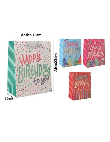FUNDA REGALO 18X10X23CM REFES25860/YXL-1323 775394