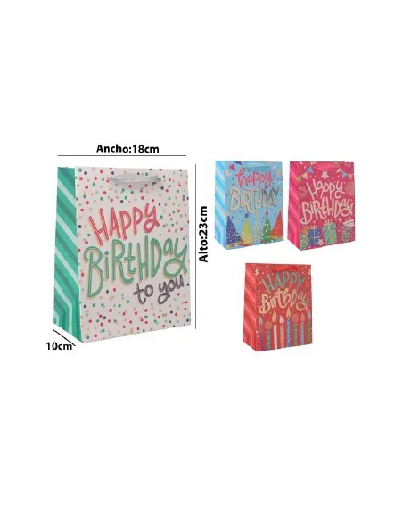 FUNDA REGALO 18X10X23CM REFES25860/YXL-1323 775394