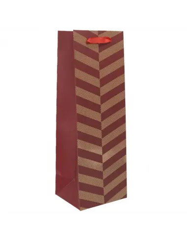 FUNDA REGALO P/BOTELLA V/MODELOS 12X35X10CM 367015