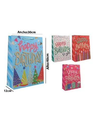 FUNDA REGALO 30X12X40CM REFES25862/YXL-1323 861351