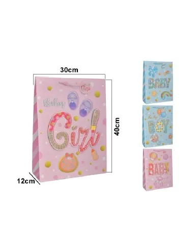 FUNDA REGALO BABY 30X12X40CM REFES25871/YXL-1416 893782