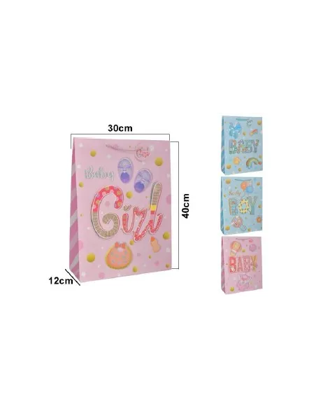 FUNDA REGALO BABY 30X12X40CM REFES25871/YXL-1416 893782