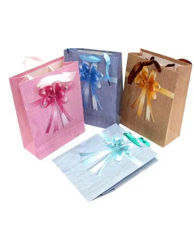 FUNDA DE TELA PLATEADA 10X14CM 082-0006