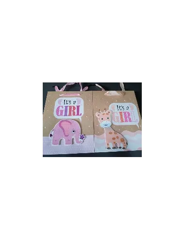 FUNDA D/REGALO ITS A GIRL/BOY 18X8X24CM R. IM22-1354