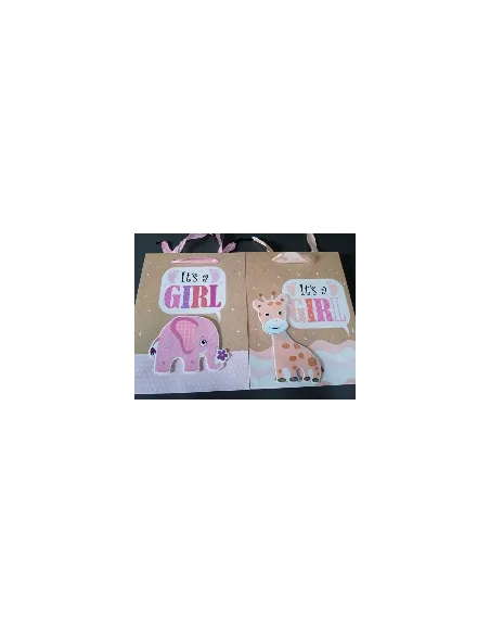 FUNDA D/REGALO ITS A GIRL/BOY 18X8X24CM R. IM22-1354